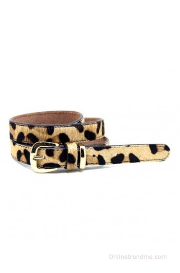 Urban Vintage Yellow Leather Women Belt Urban Vintage Yellow Leather Women Belt